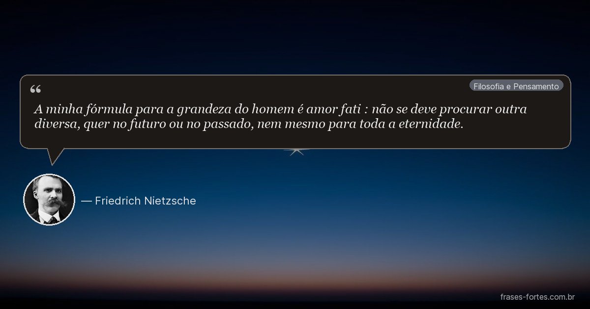 Frase de Friedrich Nietzsche