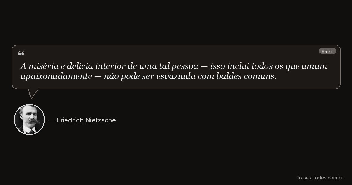 Frase de Friedrich Nietzsche