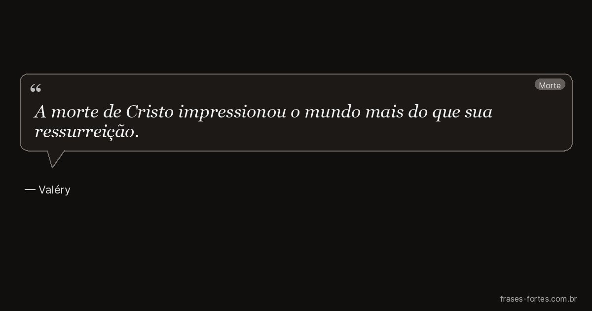Frase de Valéry