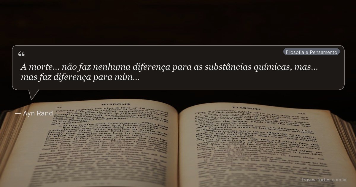 Frase de Ayn Rand