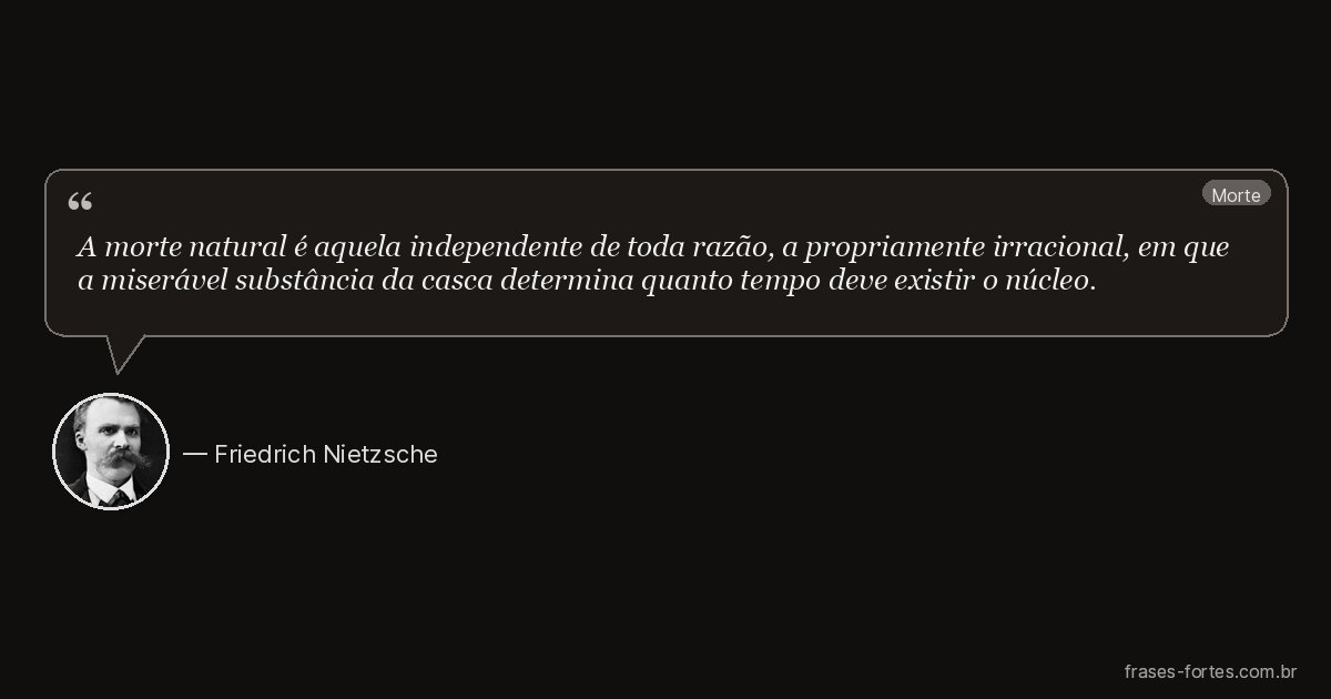Frase de Friedrich Nietzsche