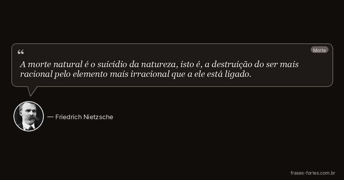 Frase de Friedrich Nietzsche