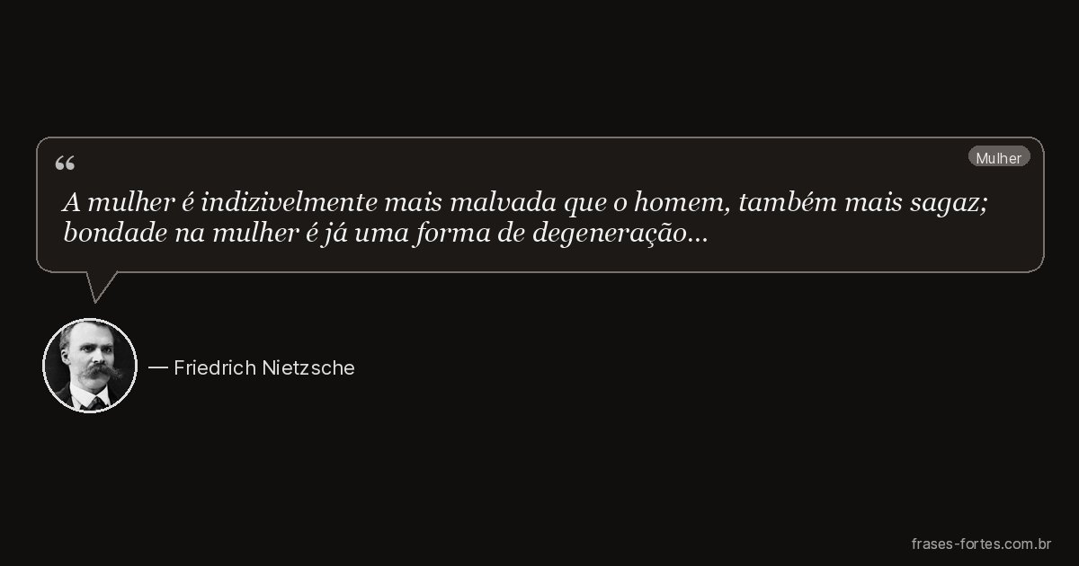 Frase de Friedrich Nietzsche