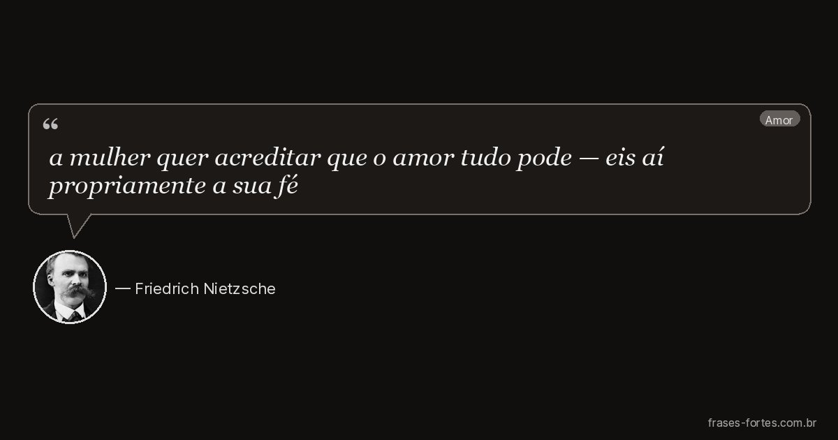 Frase de Friedrich Nietzsche