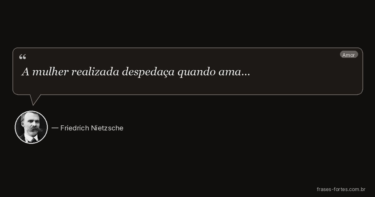 Frase de Friedrich Nietzsche