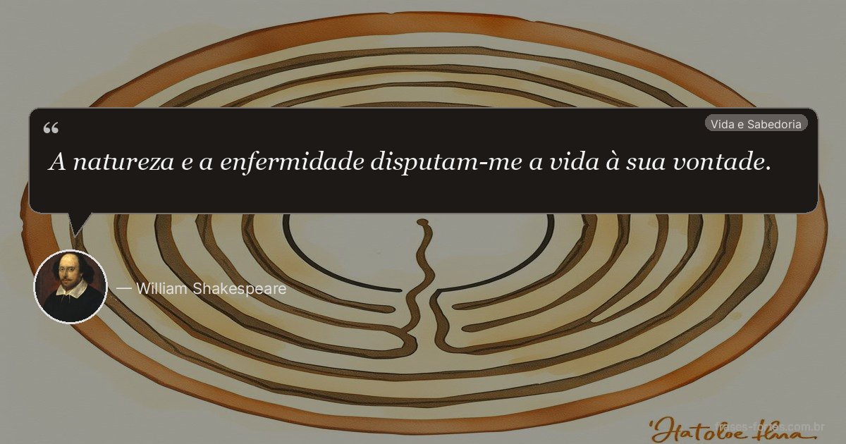 Frase de William Shakespeare