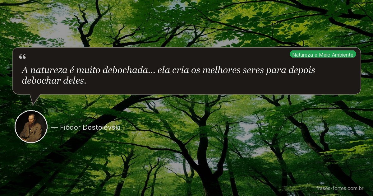 Frase de Fiódor Dostoiévski