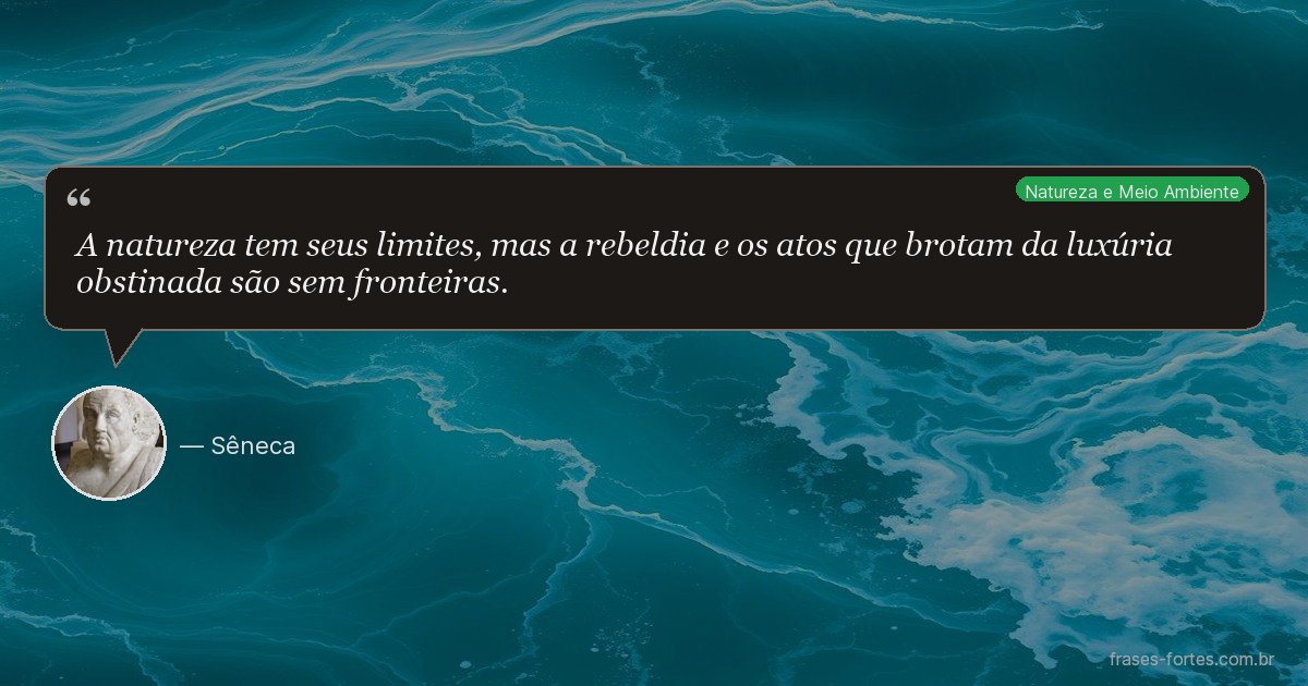 Frase de Sêneca