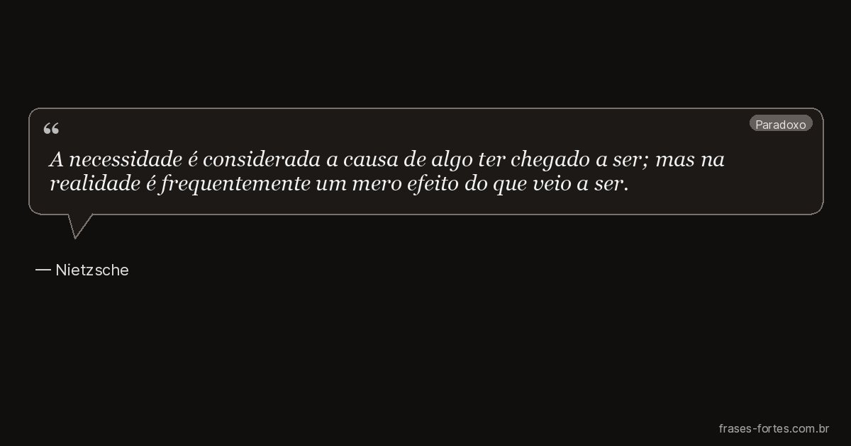 Frase de Nietzsche