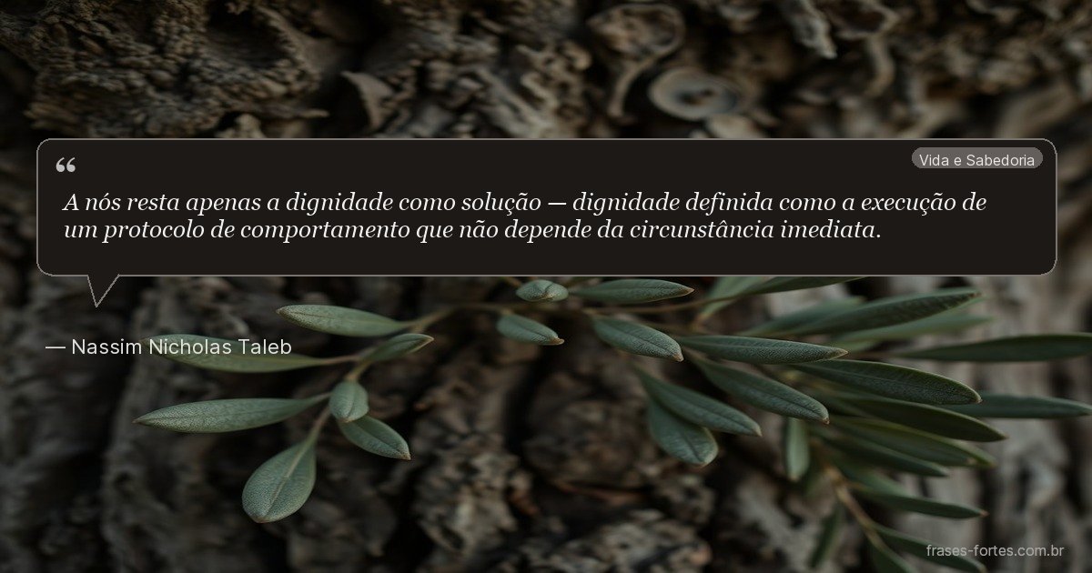 Frase de Nassim Nicholas Taleb
