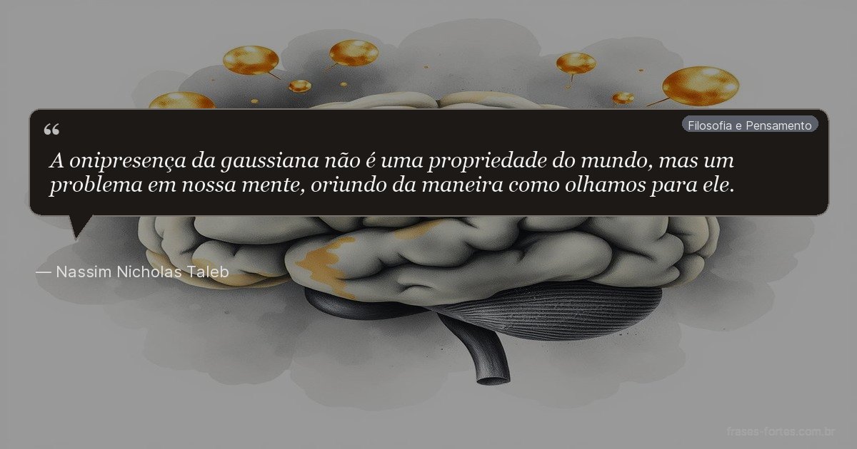 Frase de Nassim Nicholas Taleb