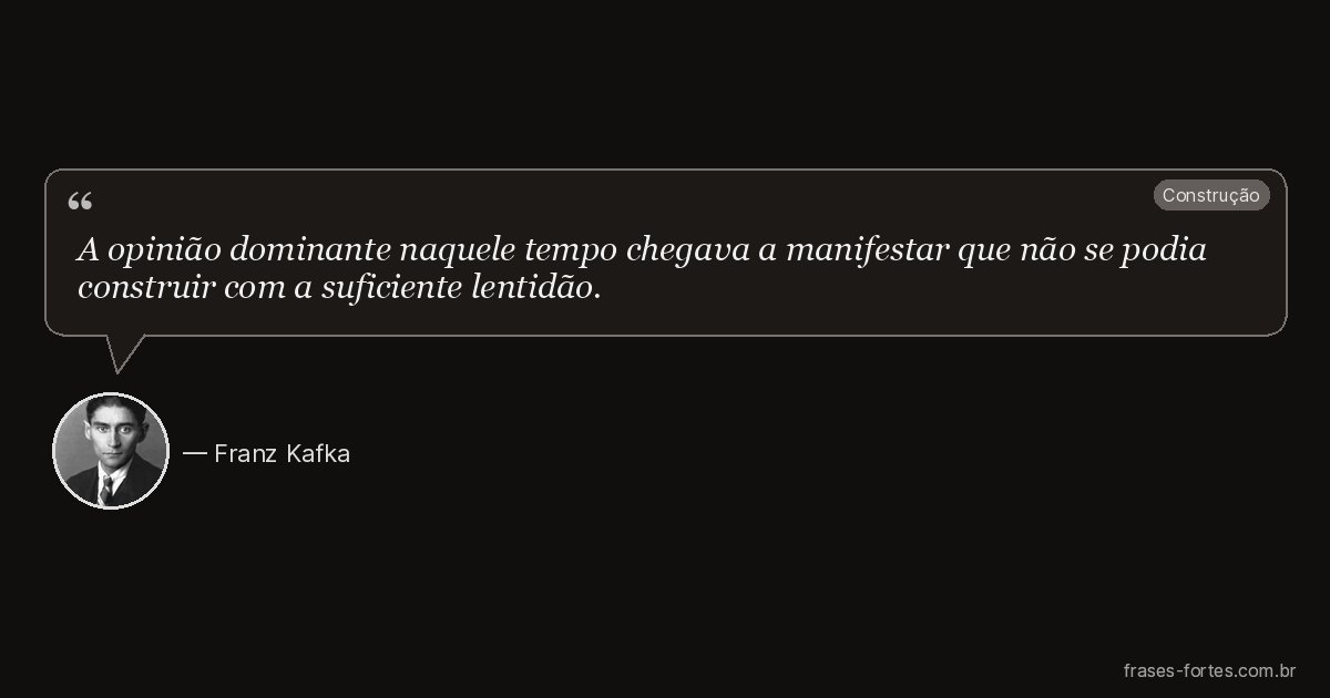 Frase de Franz Kafka