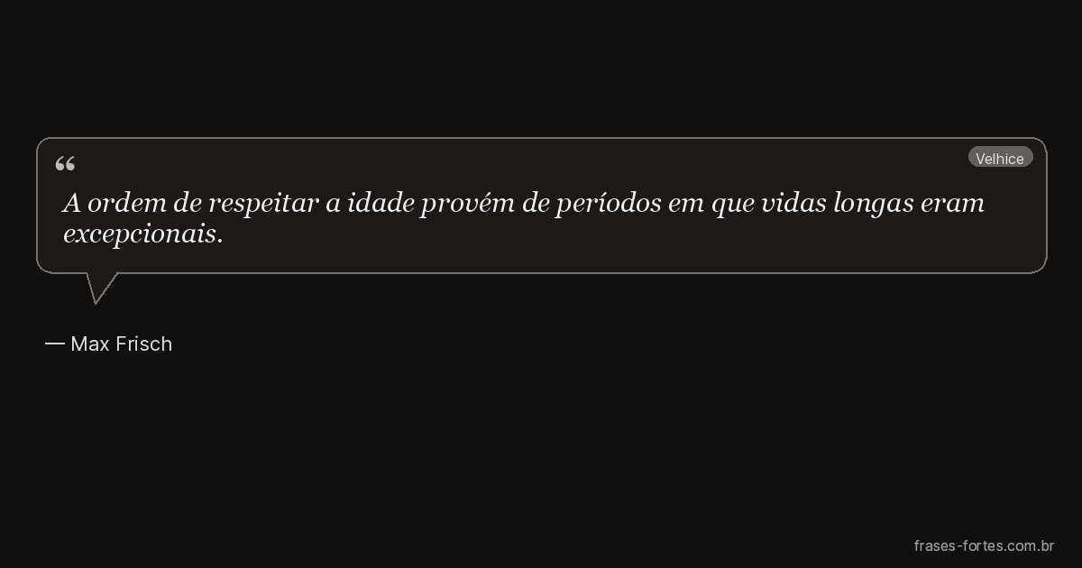 Frase de Max Frisch