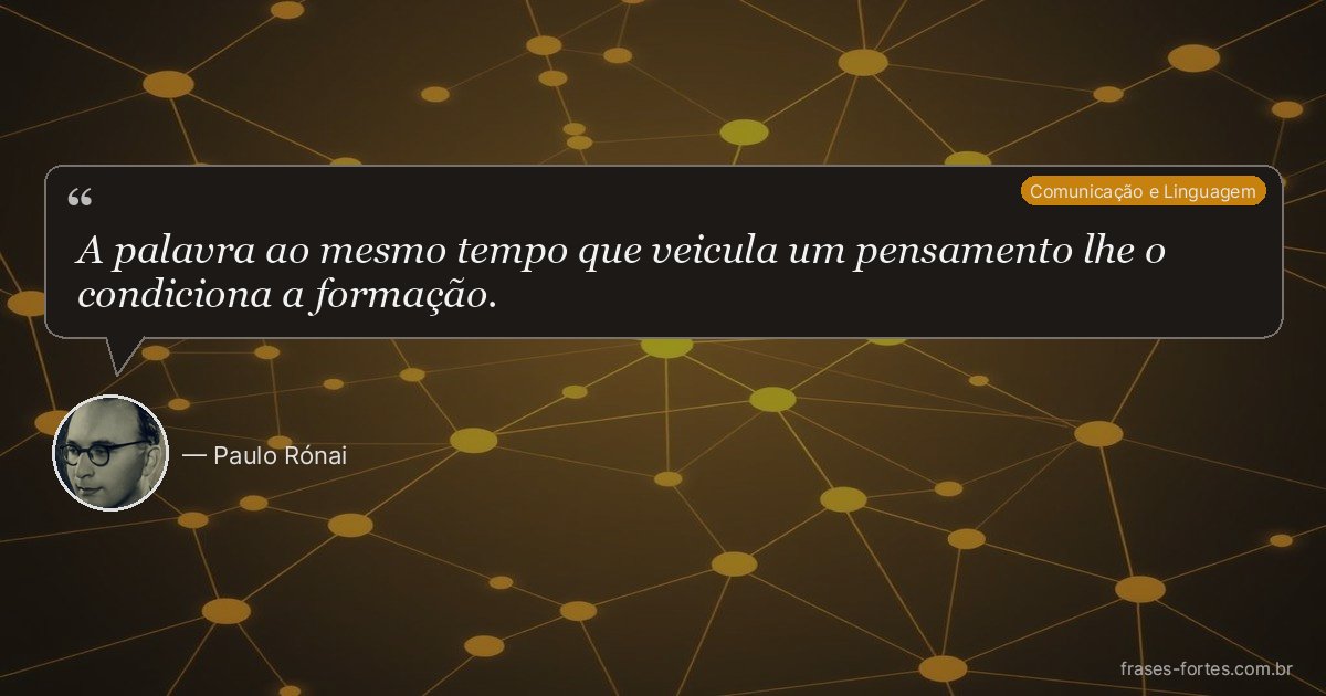 Frase de Paulo Rónai