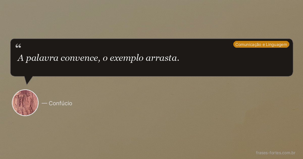 Frase de Confúcio