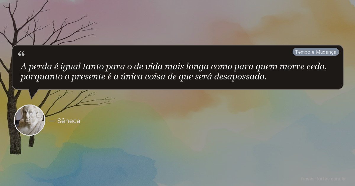 Frase de Sêneca