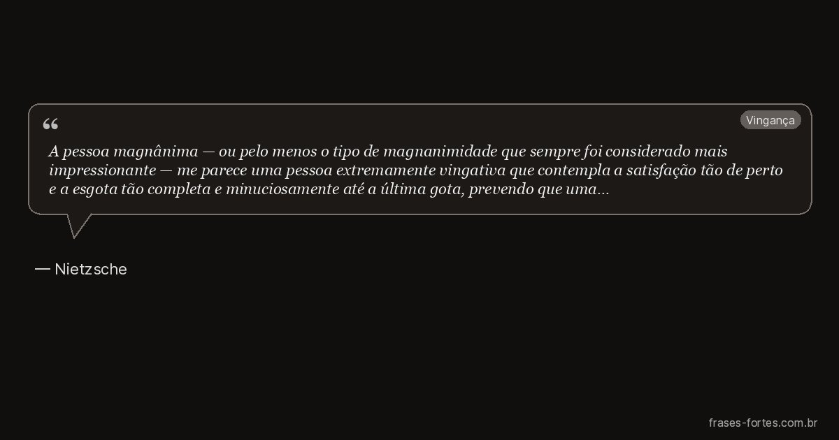 Frase de Nietzsche
