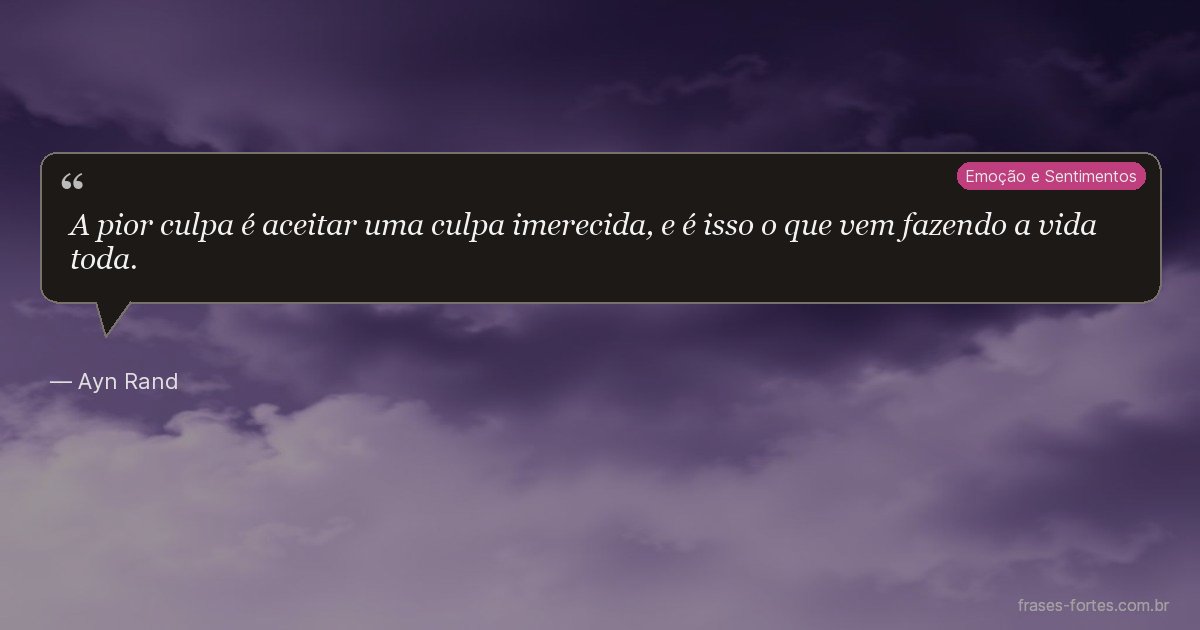 Frase de Ayn Rand