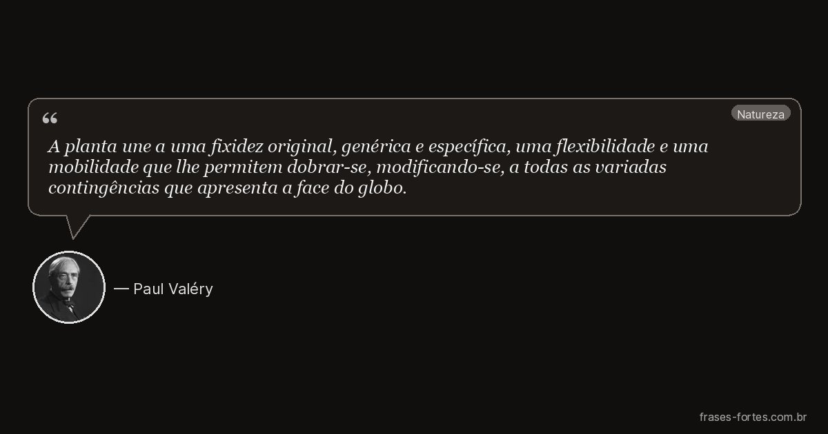 Frase de Paul Valéry