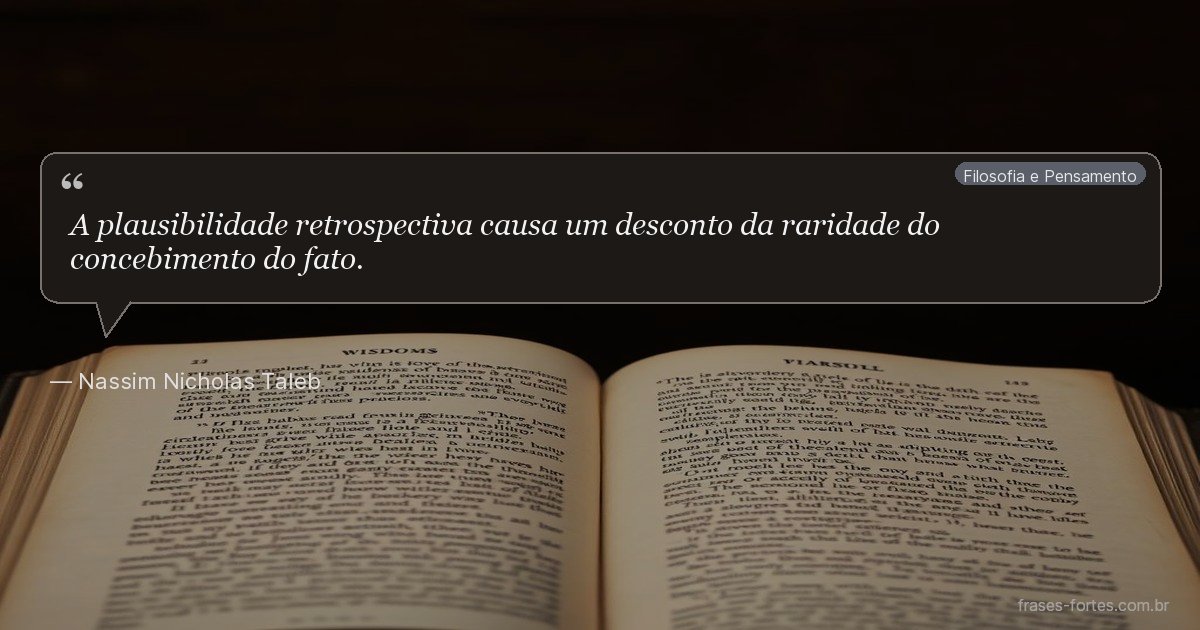 Frase de Nassim Nicholas Taleb