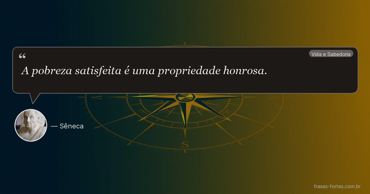 Frase de Sêneca