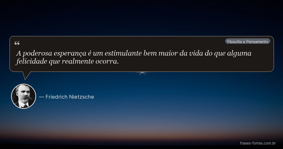 Frase de Friedrich Nietzsche