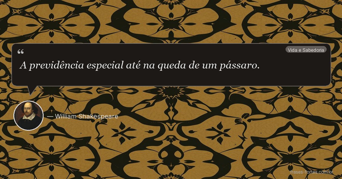 Frase de William Shakespeare