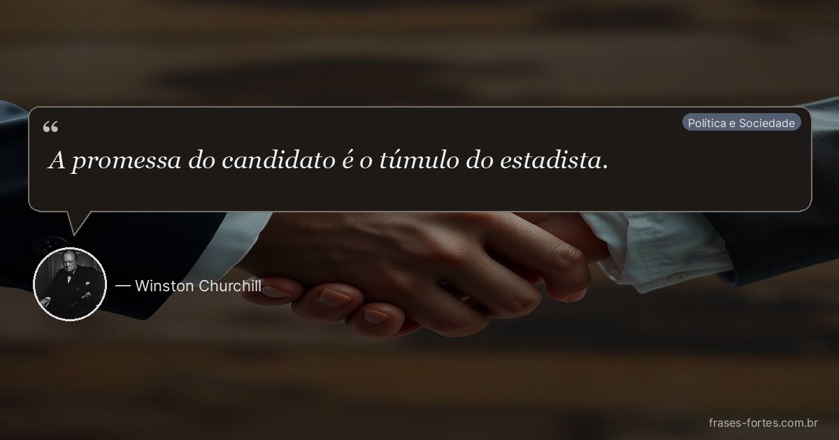Frase de Winston Churchill