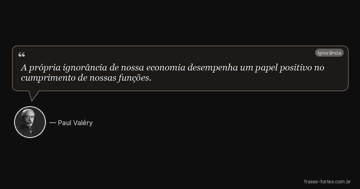 Frase de Paul Valéry