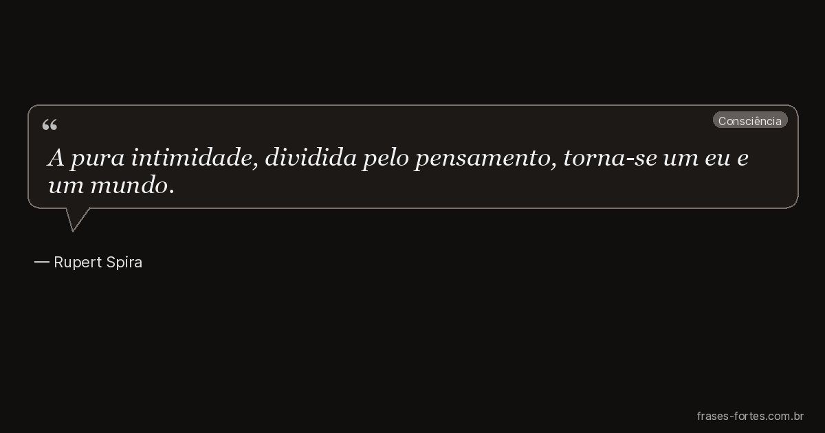 Frase de Rupert Spira