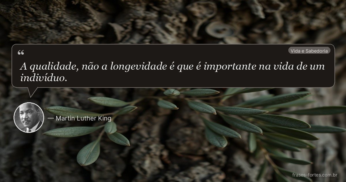 Frase de Martin Luther King