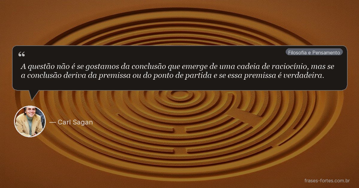 Frase de Carl Sagan