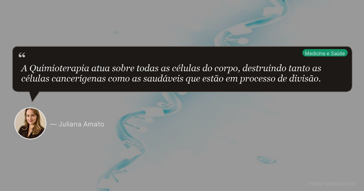 Frase de Juliana Amato