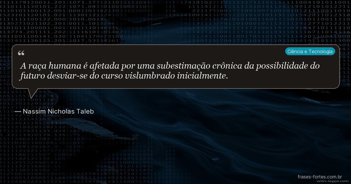 Frase de Nassim Nicholas Taleb