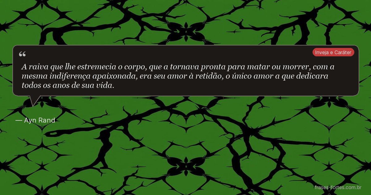 Frase de Ayn Rand