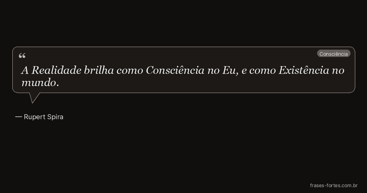Frase de Rupert Spira