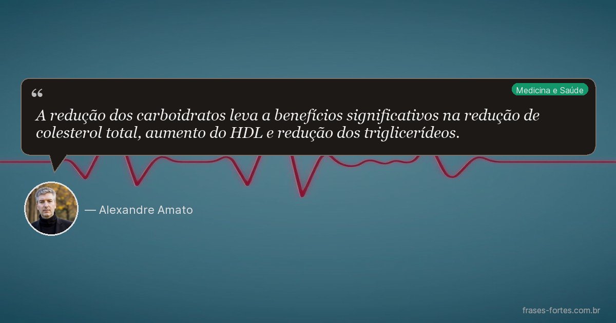 Frase de Alexandre Amato