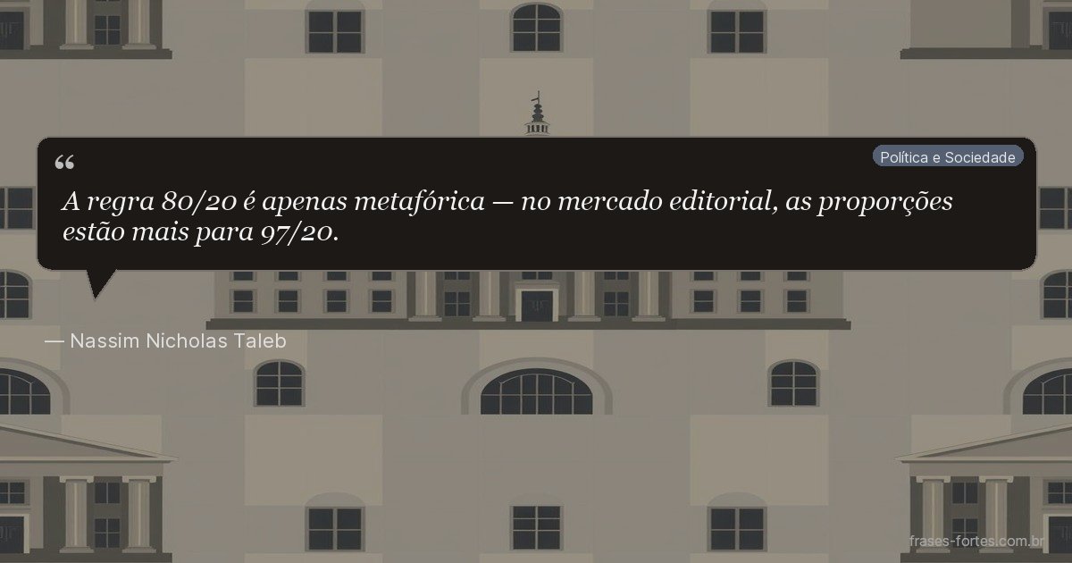 Frase de Nassim Nicholas Taleb