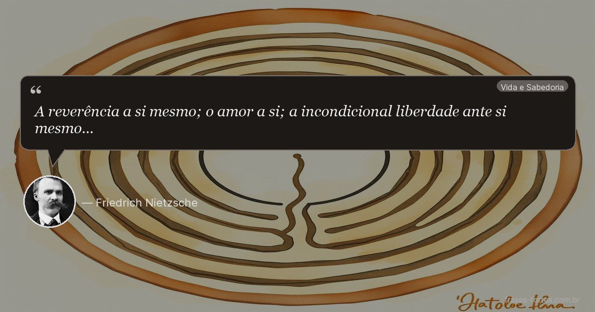Frase de Friedrich Nietzsche