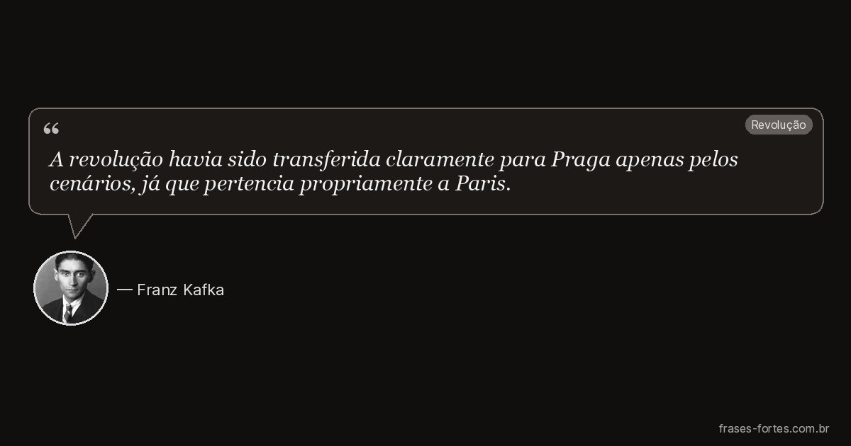 Frase de Franz Kafka