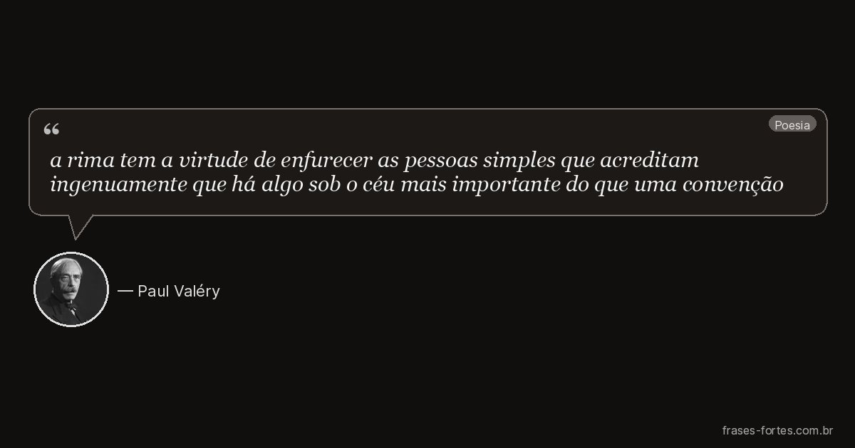 Frase de Paul Valéry