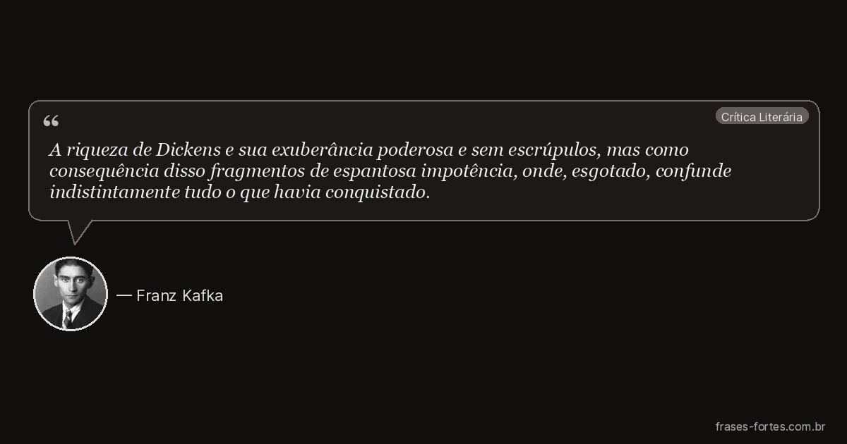 Frase de Franz Kafka