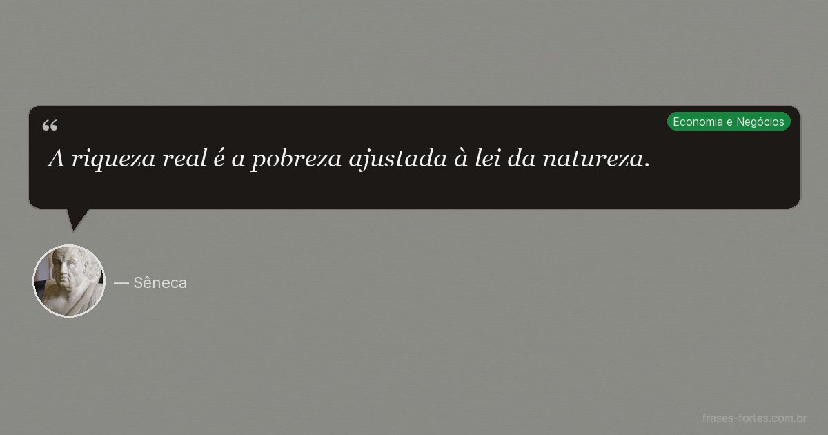 Frase de Sêneca
