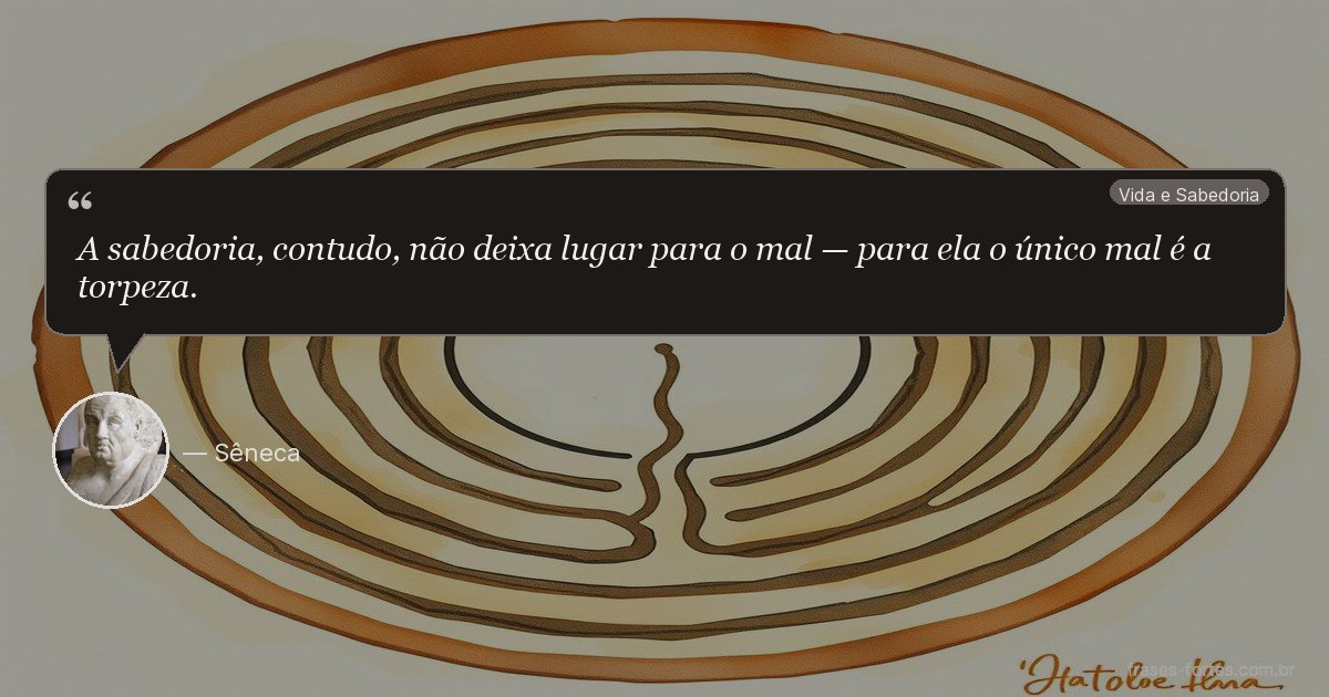 Frase de Sêneca