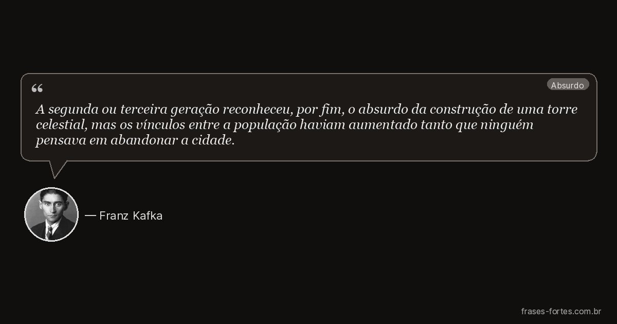 Frase de Franz Kafka