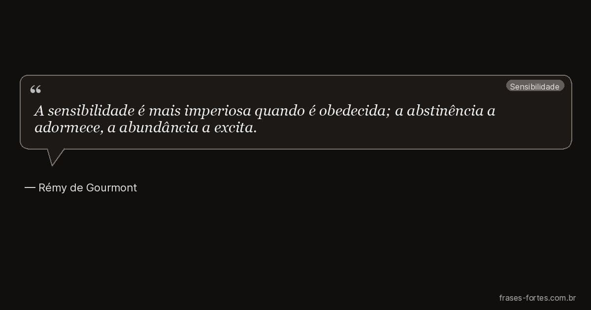 Frase de Rémy de Gourmont