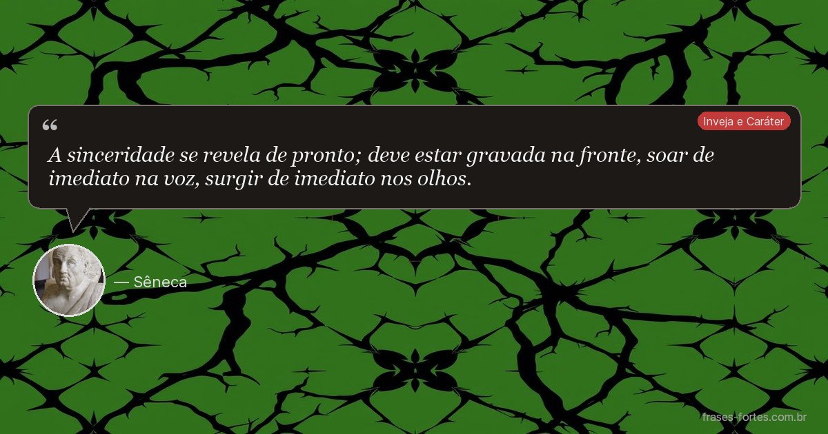 Frase de Sêneca