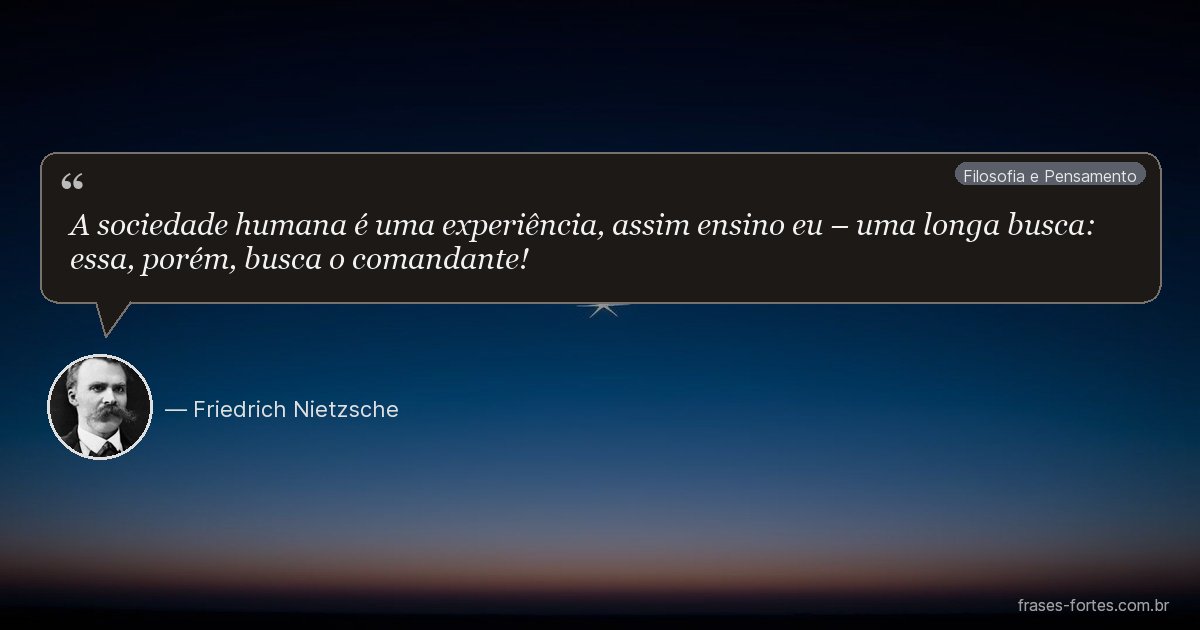 Frase de Friedrich Nietzsche