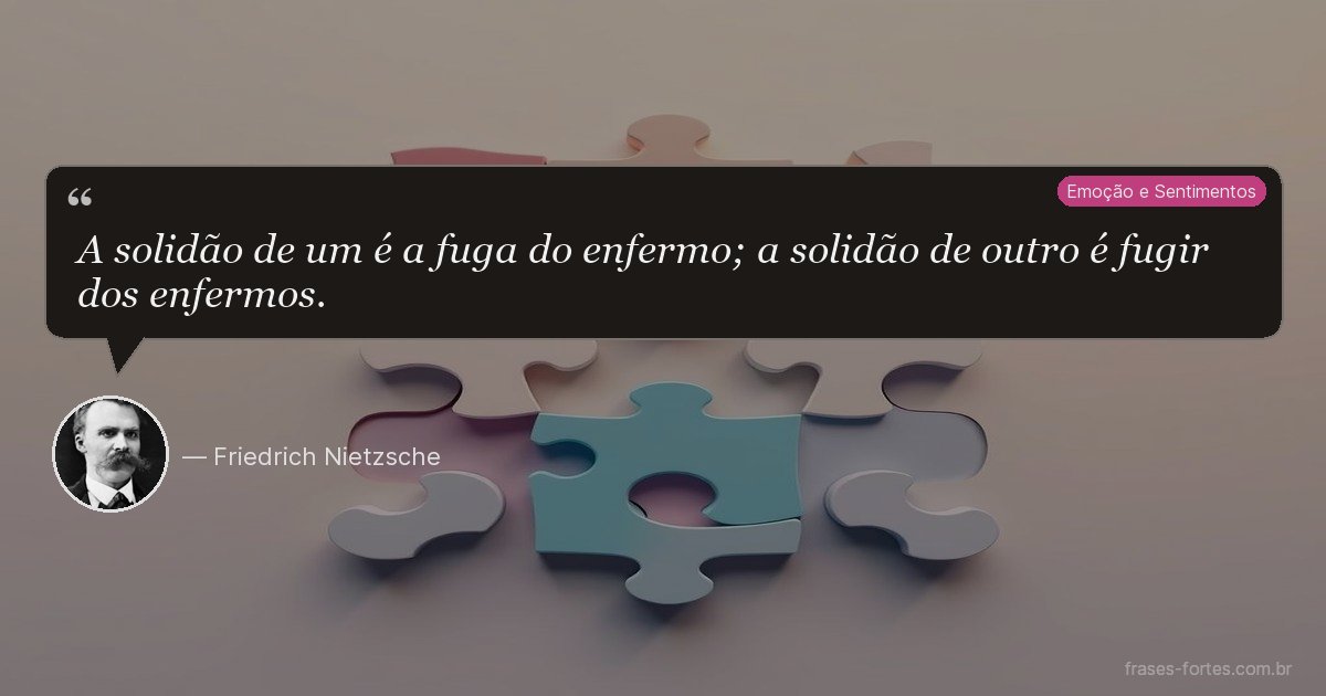 Frase de Friedrich Nietzsche