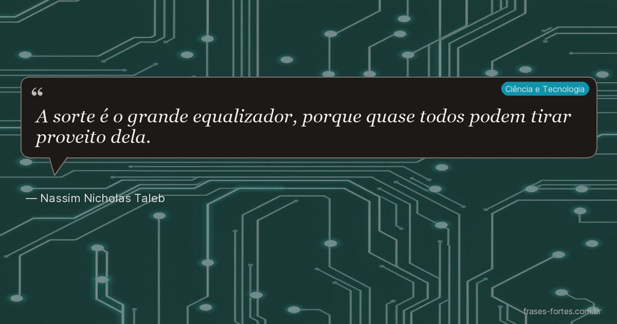 Frase de Nassim Nicholas Taleb